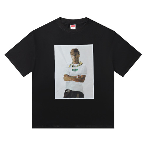 美國街頭潮牌Sup Tyler The Creator Tee 印花短袖男T恤女