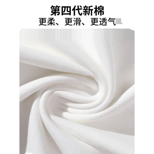 美式痞帥歐洲站潮牌簡約字母M印花重磅純棉短袖圓領男T恤打底衫夏