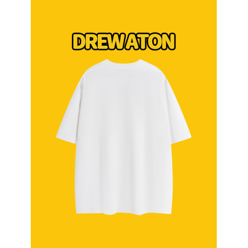 DREW美式字母印花潮牌重磅短袖男T恤2025年夏季潮流百搭半袖上衣