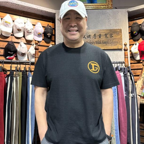 道格拉斯原創設計男裝夏季新款純棉短袖T恤圓領寬松休閒百搭上衣