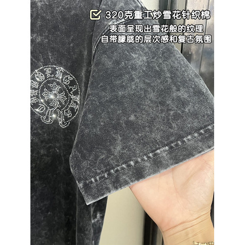 衣服潮牌十字架刺綉寬松型短袖男t恤2025新款爆款男士夏季短袖t恤