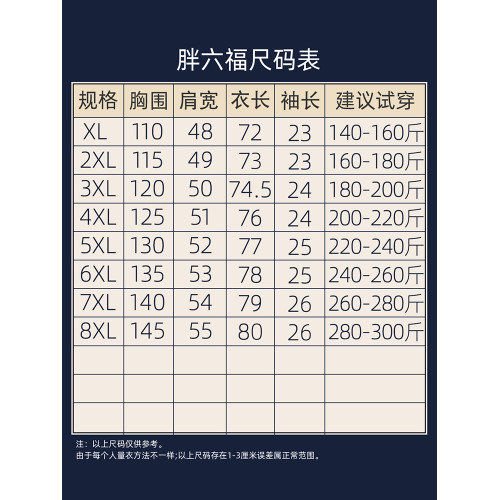 胖六福夏季新款中年爸爸裝短袖男t恤大碼男裝寬松大號圓領半袖T恤