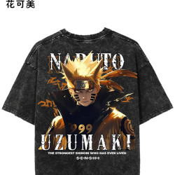 花可美2025夏季新款美式復古潮牌男t恤插肩袖寬松短袖T恤情侶上衣