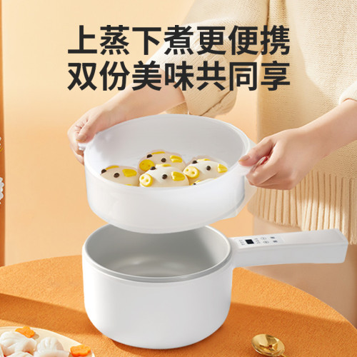 氛圍感 韓國高彈面料高級感氣質藏青顯瘦收腰碎花V領短袖連衣裙女