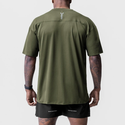 mens fitness crossfit tshirts Man Gym tops男t恤青年短袖潮Tee