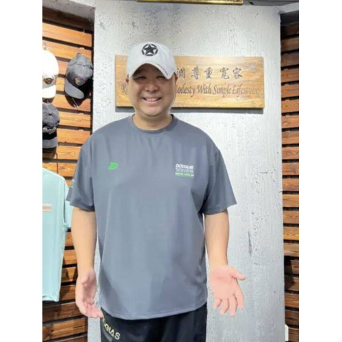 道格拉斯原創設計男裝夏季男士短袖t恤2024新款吸溼排汗速乾男t恤
