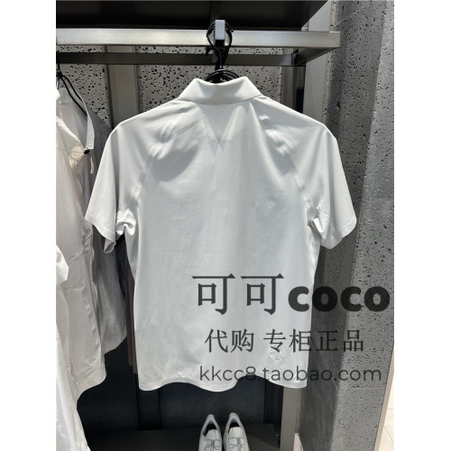 DESCENTE迪桑特DUALIS都市通勤男T恤翻領短袖POLO衫D4331DPS84