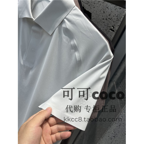 DESCENTE迪桑特DUALIS都市通勤男T恤翻領短袖POLO衫D4331DPS84