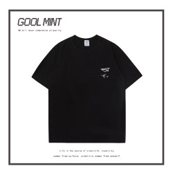 GOOL MINT短袖男T恤美式復古飛機男生純棉半袖夏季新款寬松體恤衫