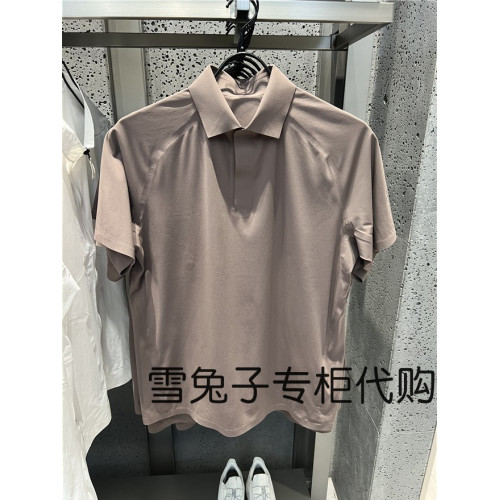DESCENTE迪桑特DUALIS都市通勤男T恤翻領短袖POLO衫D4331DPS84