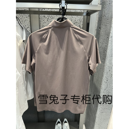 DESCENTE迪桑特DUALIS都市通勤男T恤翻領短袖POLO衫D4331DPS84