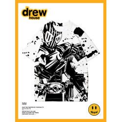 drew假面騎士01聯名短袖男T恤夏季2025新款二次元時王帝騎衣服潮