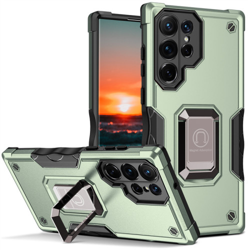 適用三星S25Ultra軍旗手機殼S24Ultra支架S23Ultra防摔24FE保護套