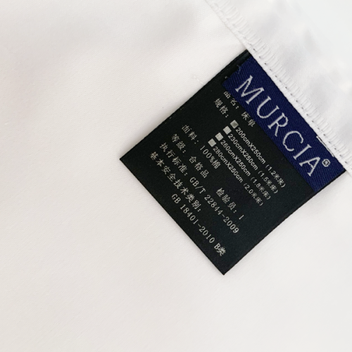 MURCIA60S酒店單床單 純棉白色酒店家紡單床笠床上用品床罩