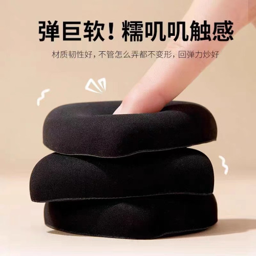 黑風梨三角粉撲超軟不吃粉底液專用雙面乾溼兩用定妝美妝單棉花糖