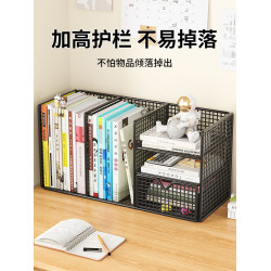 桌上書架桌面置物架辦公桌收納架宿舍書桌學習桌多層小層架分層架