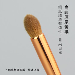 香捨玫瑰淩雀LQ-4胖火苗眼影鋪色暈染刷遮瑕刷鼻影黃毛亮片化妝刷
