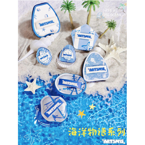 ART3M1S凹凸迷思海洋物語系列粉撲乾溼兩用底妝粉底液定妝不吃粉