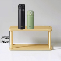小層架桌a面置物架分層儲物架書桌辦公桌上襍物收納架層高20cm架