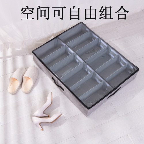 鞋盒透明收納盒鞋子整理箱防氧化靴子鞋櫃抽屜式放鞋神器簡易鞋盒