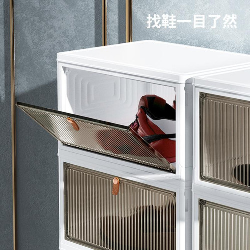 宿舍鞋盒鞋盒新款2024爆款防塵鞋盒鞋架子球鞋簡易鞋盒省空間鞋盒