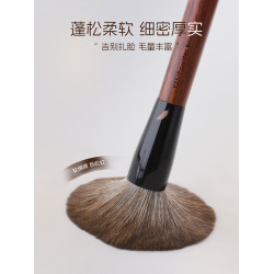 三千羽Y25圓頭散粉刷大號超大蓬松定妝刷面部蜜粉刷一支裝化妝刷