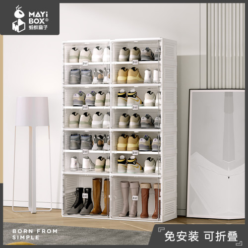 簡易鞋盒子家用鞋櫃新款2021爆款簡約現代經濟型門口多層收納鞋櫃