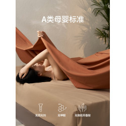 S100長絨棉純棉磨毛床單單件被單三件套冬季學生宿舍單人雙人保暖