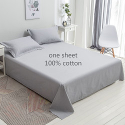 純棉床單mono color sheet bedsheet bed linen spread cotton1.8