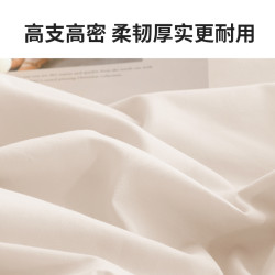 【特價款】60支純棉床單全棉長絨棉純色A類夏季貢緞床品三件套