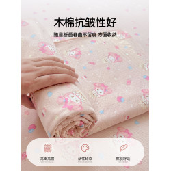 婧麒雙層紗床單單件枕套單人雙人臥室宿舍2025新款可機洗四季可用