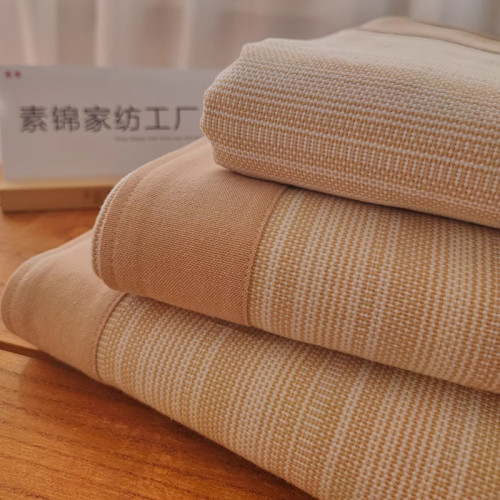 2025新款加特厚純棉老粗布涼蓆三件套棉亞麻床單大炕單吸汗透氣