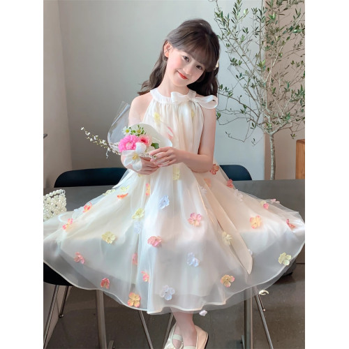 英國Next Svip女童裙子夏2025新款童裝女孩公主裙兒童夏天連衣裙