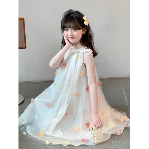 英國Next Svip女童裙子夏2025新款童裝女孩公主裙兒童夏天連衣裙