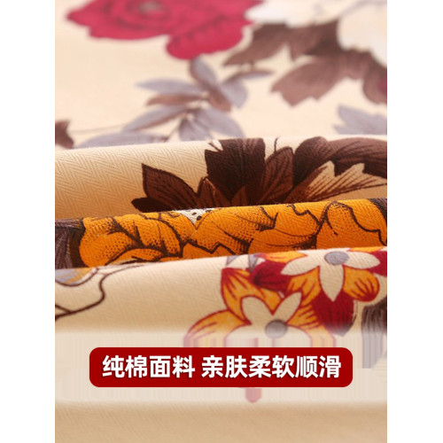 老式床單加厚純棉斜紋國民被單上海傳統床單 單雙人全棉單件印花