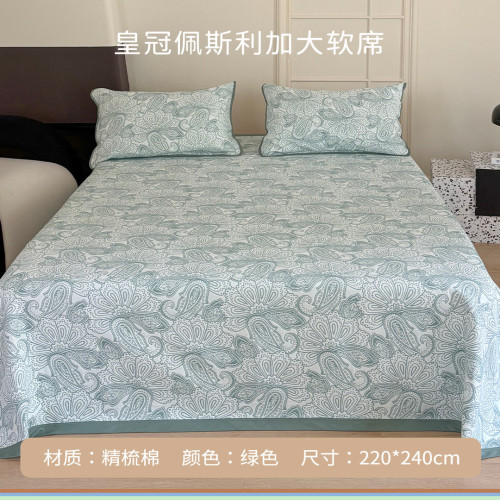 雅贊25款紗布軟涼蓆床單兒童成人透氣長絨棉軟蓆可機洗精梳棉A類