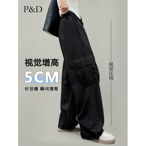 【品牌】女童褲子夏季薄款工裝褲大童初高中生夏裝褲子學生休閒褲
