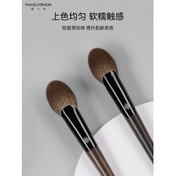 魅卡秀M39桃心腮紅刷曬紅腮刷羊毛一支裝化妝工具定妝刷子化妝刷