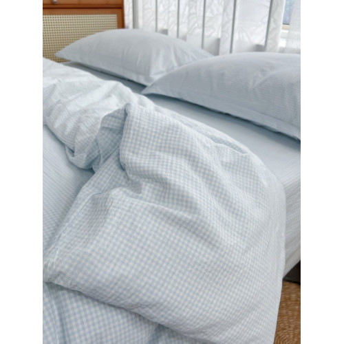 純棉床單單件100全棉水洗棉被罩150x200x230宿舍單人被套四件套