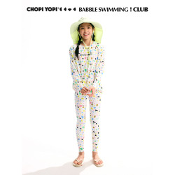 chopiyopi【薄荷皮】女童俱樂部速乾防曬新款長袖T涼感運動衣