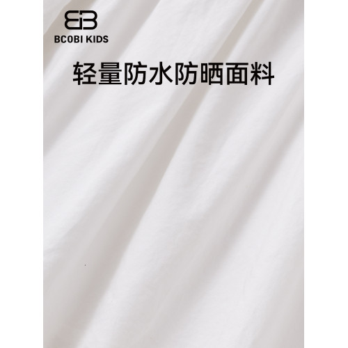 bcobi/不可比喻童裝兒童襯衫出遊套裝2025新夏季洋氣純棉女童襯衫