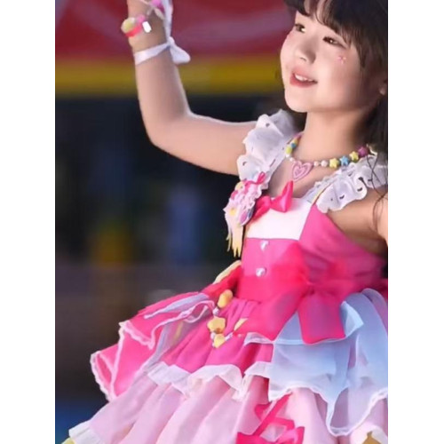 女童洛麗塔公主裙吊帶無袖春秋夏季連衣裙洋裝兒童生日禮蓬蓬裙
