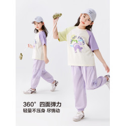 左西女童防蚊褲兒童褲子夏季薄款涼感透氣2025新款女孩夏裝休閒褲