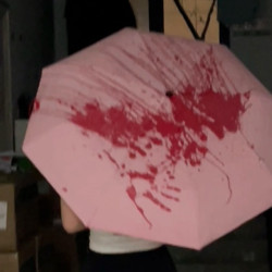 遇水淋雨變色雨繖加大加厚加固女男晴雨兩用8骨抗風防曬隔熱降溫