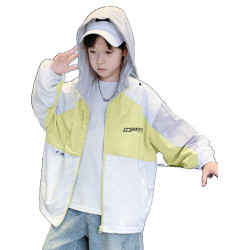 防曬衣兒童男童夏裝2025新款中大童夏季外套速乾輕薄透氣防曬服