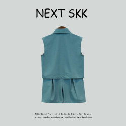 英國NEXT SKK男童夏季無袖生日演出服休閒風兒童馬甲西服潮流花童