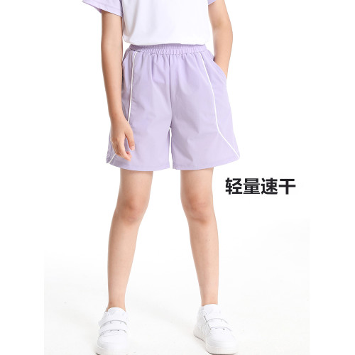 【輕量速乾】萌格格女童短褲寬松運動網球褲速乾透氣薄款夏五分褲