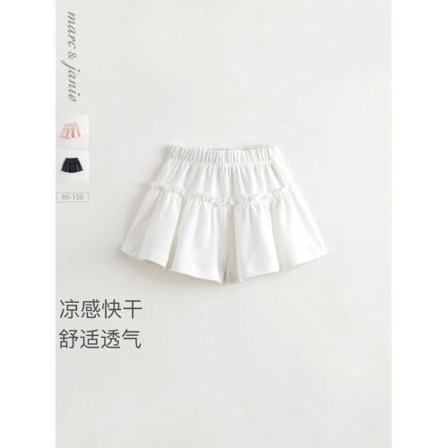 【凉感快乾】馬克珍妮女童寬松休閒短褲外穿兒童運動褲夏裝550503