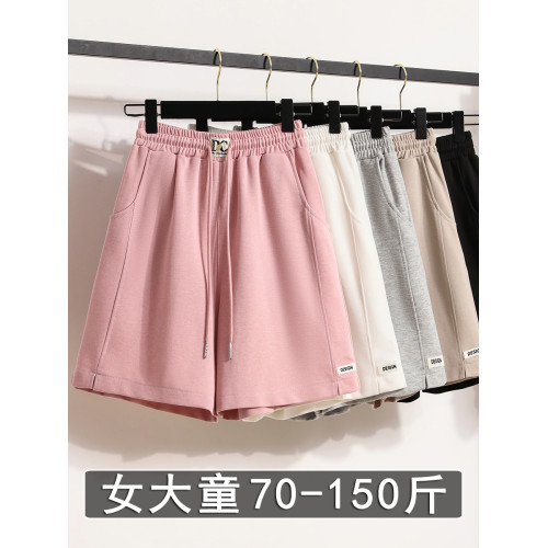 胖女童裝女孩大童女裝大碼夏天2025新款夏季薄款運動短褲五分褲子