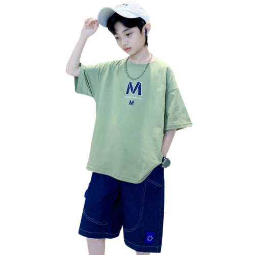 英國Next Svip男童兒童套裝夏裝2025新款運動夏季中大童男孩薄款